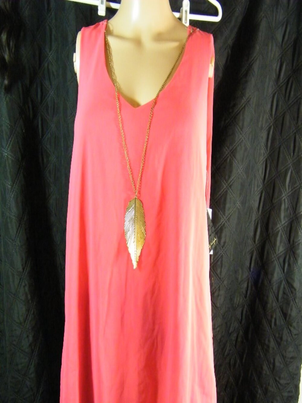 Summer formal dress w/ attachable necklace City Triangles Sz. Small NWT